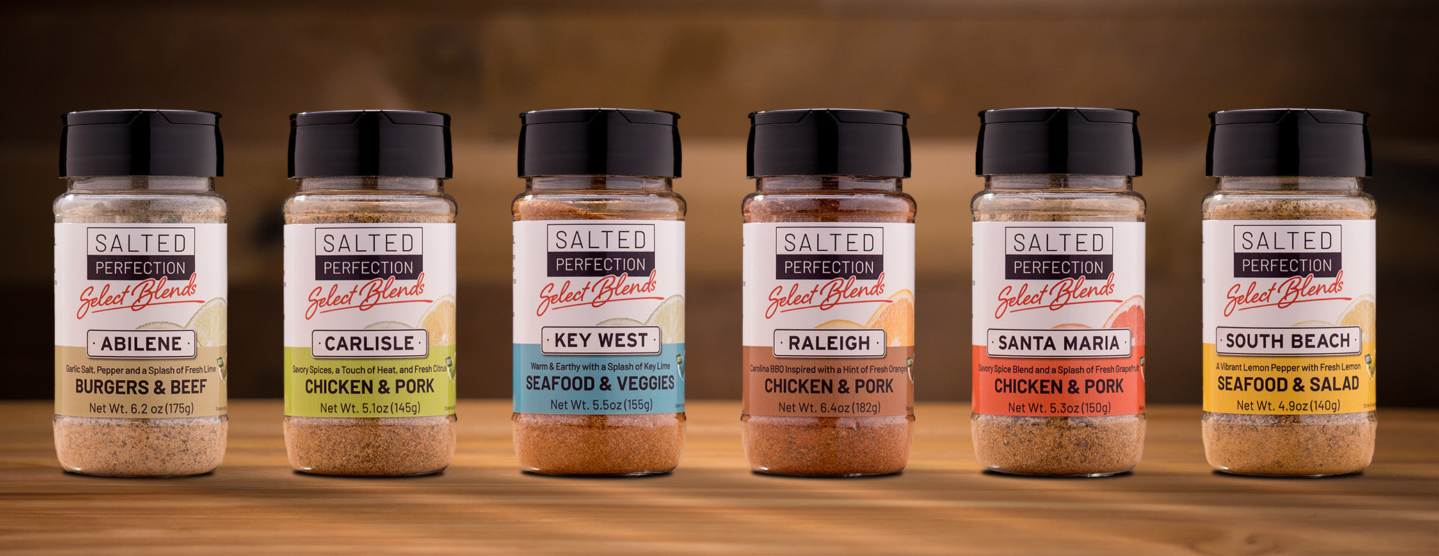 Abilene Seasoning Blend and Rub - Select Blends by Salted Perfection